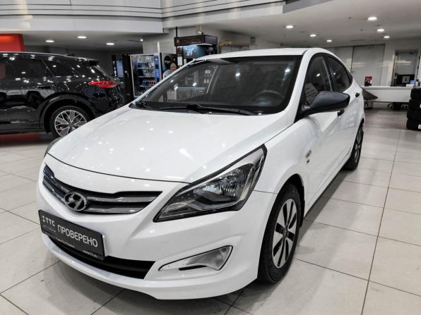 Hyundai Solaris I Рестайлинг с пробегом 2015 года, цена 1 220 000 рублей, 101090 км, седан, Автокод Объявления