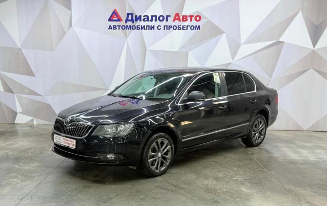 Skoda Superb II Рестайлинг с пробегом 2014 года, цена 980 000 рублей, 262601 км, лифтбек, Автокод Объявления