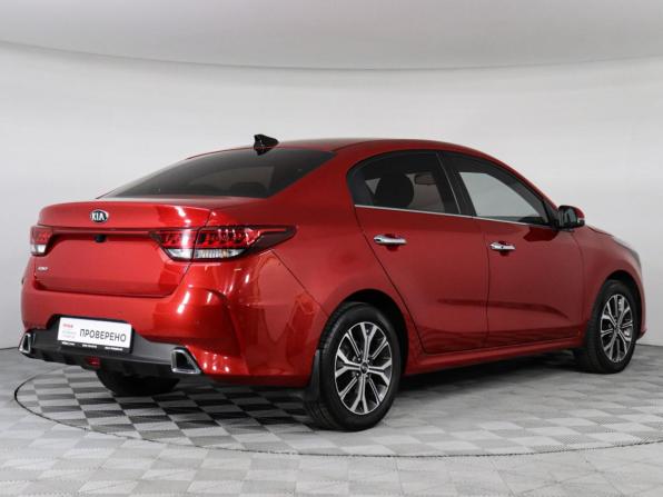 Kia Rio IV Рестайлинг с пробегом 2020 года, цена 1 750 000 рублей, 95808 км, седан, Автокод Объявления