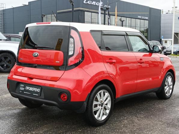 Kia Soul II Рестайлинг с пробегом 2017 года, цена 1 590 000 рублей, 93148 км, хэтчбек, Автокод Объявления