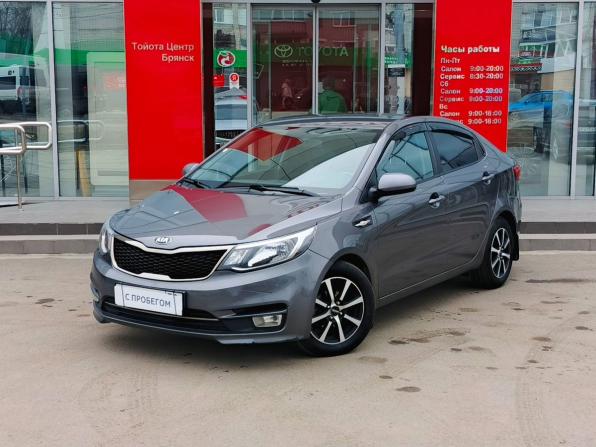 Kia Rio III Рестайлинг с пробегом 2017 года, цена 1 210 000 рублей, 94400 км, седан, Автокод Объявления