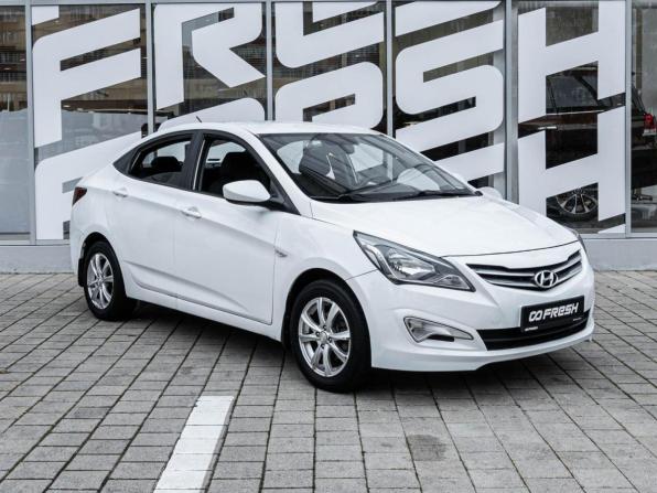 Hyundai Solaris I Рестайлинг с пробегом 2015 года, цена 790 000 рублей, 158551 км, седан, Автокод Объявления