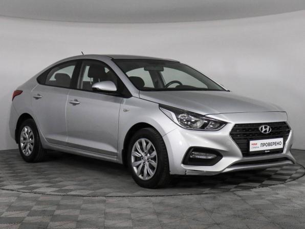 Hyundai Solaris I Рестайлинг с пробегом 2017 года, цена 1 250 000 рублей, 96697 км, седан, Автокод Объявления