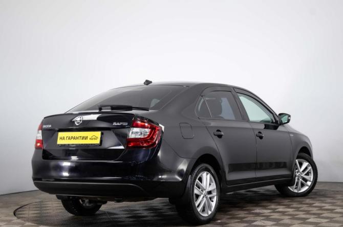 Skoda Rapid I Рестайлинг с пробегом 2019 года, цена 1 399 000 рублей, 117239 км, лифтбек, Автокод Объявления