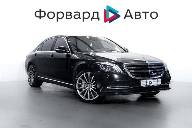 Mercedes-Benz S-Класс VI (W222 C217) Рестайлинг с пробегом 2019 года, цена 7 890 000 рублей, 81130 км, седан, Автокод Объявления