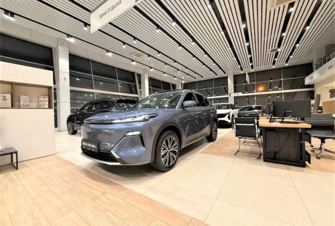 Новый Geely EX5 EM-i 2026 года, цена 3 969 990 рублей, внедорожник, Автокод Объявления