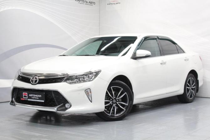 Toyota Camry VII (XV50) Рестайлинг 2 с пробегом 2017 года, цена 1 989 000 рублей, 282405 км, седан, Автокод Объявления
