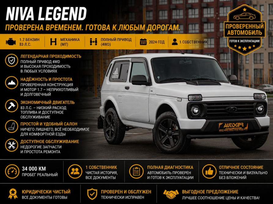 Lada (ВАЗ) Niva Legend Тюмень  - изображение 1