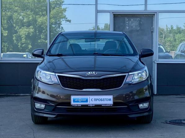 Kia Rio III Рестайлинг с пробегом 2015 года, цена 1 179 000 рублей, 117434 км, седан, Автокод Объявления