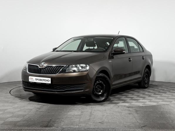 Skoda Rapid I Рестайлинг с пробегом 2018 года, цена 1 090 000 рублей, 120000 км, лифтбек, Автокод Объявления