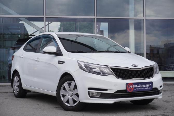 Kia Rio III Рестайлинг с пробегом 2015 года, цена 985 000 рублей, 169133 км, седан, Автокод Объявления