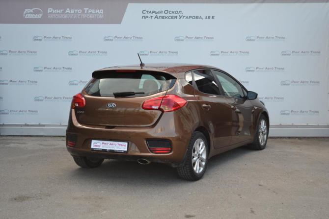 Kia Ceed II Рестайлинг с пробегом 2016 года, цена 1 390 000 рублей, 127302 км, хэтчбек, Автокод Объявления
