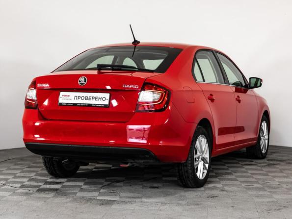 Skoda Rapid I Рестайлинг с пробегом 2017 года, цена 1 249 000 рублей, 134032 км, лифтбек, Автокод Объявления