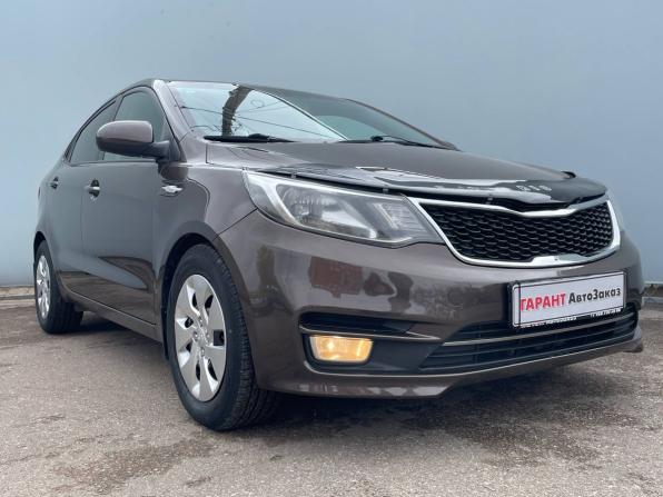 Kia Rio III Рестайлинг с пробегом 2016 года, цена 1 150 000 рублей, 133620 км, седан, Автокод Объявления