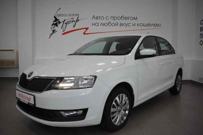 Skoda Rapid I Рестайлинг с пробегом 2019 года, цена 1 399 000 рублей, 46000 км, лифтбек, Автокод Объявления