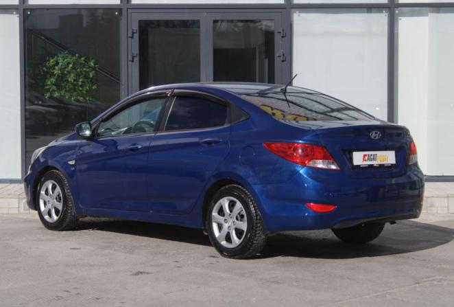 Hyundai Solaris I с пробегом 2013 года, цена 630 000 рублей, 308575 км, седан, Автокод Объявления