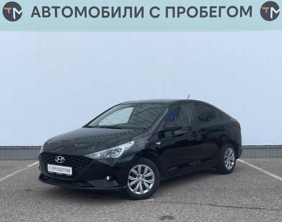 Hyundai Solaris II Рестайлинг с пробегом 2021 года, цена 1 415 500 рублей, 120000 км, седан, Автокод Объявления