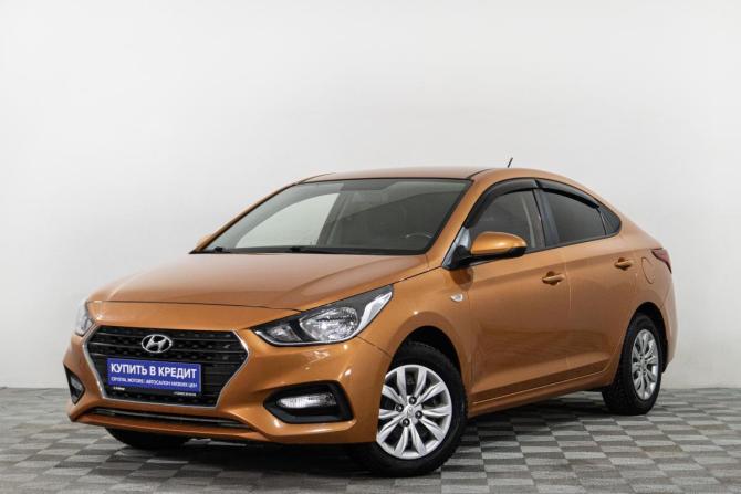 Hyundai Solaris II с пробегом 2017 года, цена 1 469 000 рублей, 82800 км, седан, Автокод Объявления