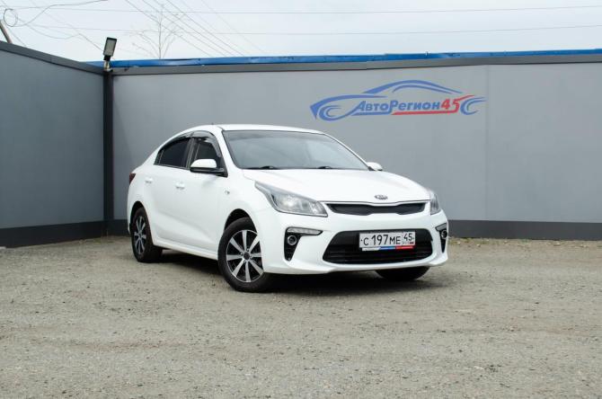 Kia Rio IV с пробегом 2018 года, цена 1 350 000 рублей, 105000 км, седан, Автокод Объявления