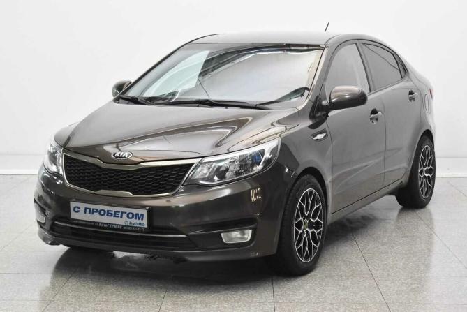 Kia Rio III Рестайлинг с пробегом 2016 года, цена 1 005 000 рублей, 111259 км, седан, Автокод Объявления
