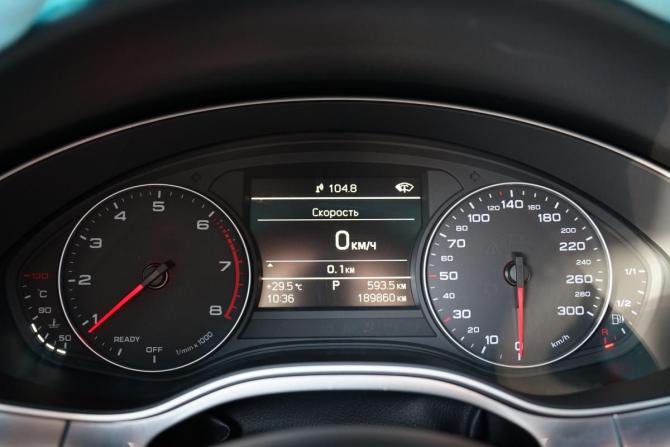 Audi A6 IV (C7) Рестайлинг с пробегом 2016 года, цена 2 188 000 рублей, 189166 км, седан, Автокод Объявления