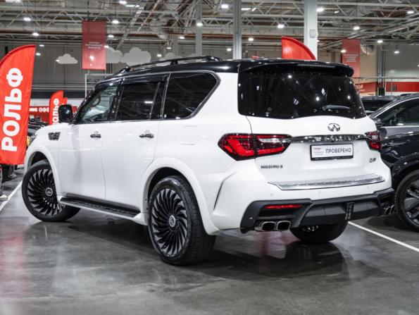 Infiniti QX80 I Рестайлинг 3 с пробегом 2021 года, цена 5 499 700 рублей, 119895 км, внедорожник, Автокод Объявления