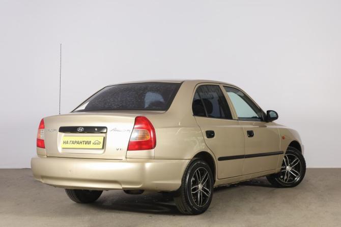Hyundai Accent II с пробегом 2002 года, цена 349 000 рублей, 190000 км, седан, Автокод Объявления