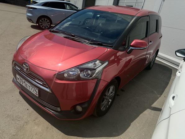 Toyota Sienta II с пробегом 2017 года, цена 1 295 000 рублей, 112000 км, компактвэн, Автокод Объявления