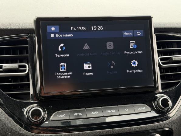 Hyundai Solaris II Рестайлинг с пробегом 2021 года, цена 1 543 000 рублей, 97145 км, седан, Автокод Объявления