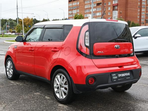 Kia Soul II Рестайлинг с пробегом 2017 года, цена 1 590 000 рублей, 93148 км, хэтчбек, Автокод Объявления