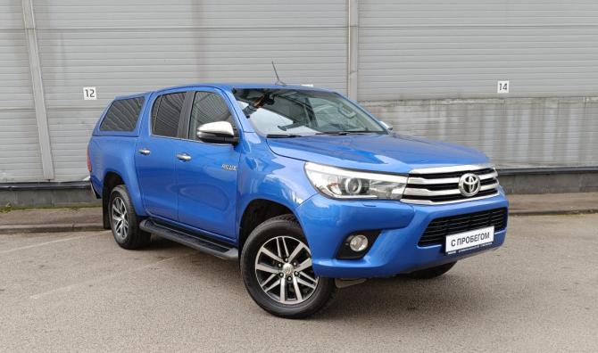 Toyota Hilux VIII с пробегом 2018 года, цена 2 999 000 рублей, 243816 км, пикап, Автокод Объявления