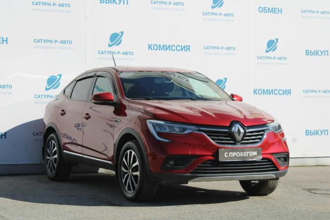 Renault Arkana I с пробегом 2020 года, цена 1 750 000 рублей, 77000 км, внедорожник, Автокод Объявления