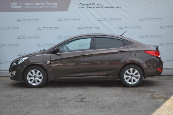 Hyundai Solaris I Рестайлинг с пробегом 2016 года, цена 1 100 000 рублей, 101324 км, седан, Автокод Объявления