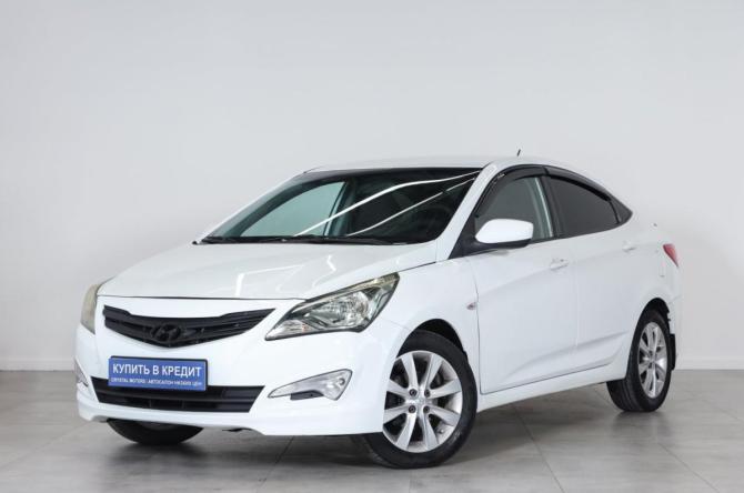 Hyundai Solaris I Рестайлинг с пробегом 2015 года, цена 899 000 рублей, 200000 км, седан, Автокод Объявления