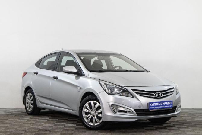 Hyundai Solaris I Рестайлинг с пробегом 2015 года, цена 949 000 рублей, 130102 км, седан, Автокод Объявления