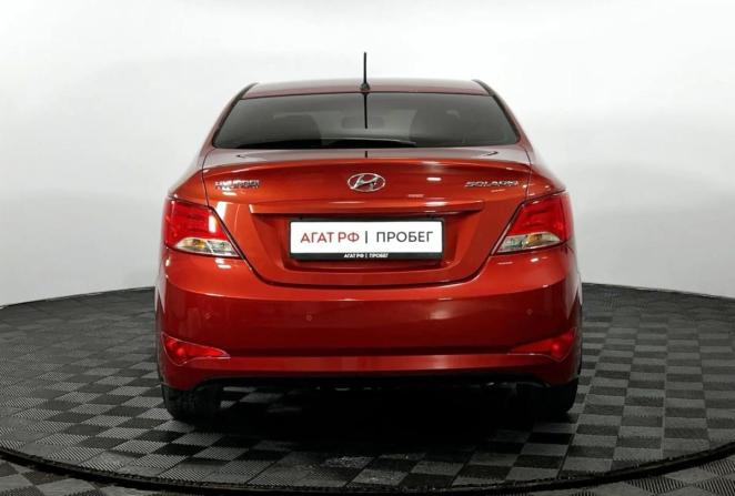 Hyundai Solaris I Рестайлинг с пробегом 2015 года, цена 1 240 000 рублей, 77938 км, седан, Автокод Объявления