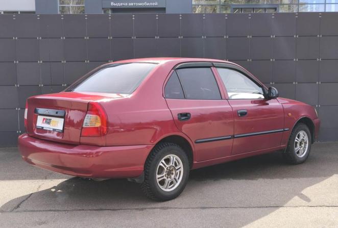 Hyundai Accent II Рестайлинг с пробегом 2004 года, цена 380 000 рублей, 151257 км, седан, Автокод Объявления