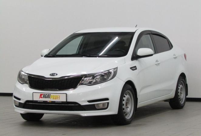 Kia Rio III Рестайлинг с пробегом 2016 года, цена 829 000 рублей, 118941 км, седан, Автокод Объявления