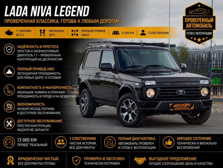 Lada (ВАЗ) Niva Legend Тюмень  - изображение 1