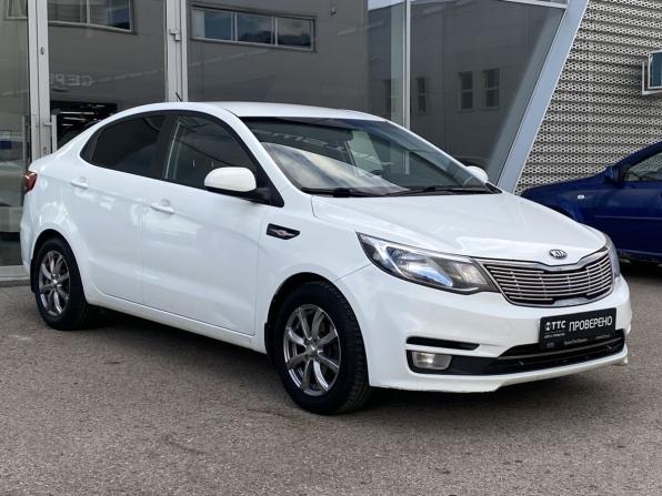 Kia Rio III Рестайлинг с пробегом 2015 года, цена 1 080 000 рублей, 117334 км, седан, Автокод Объявления