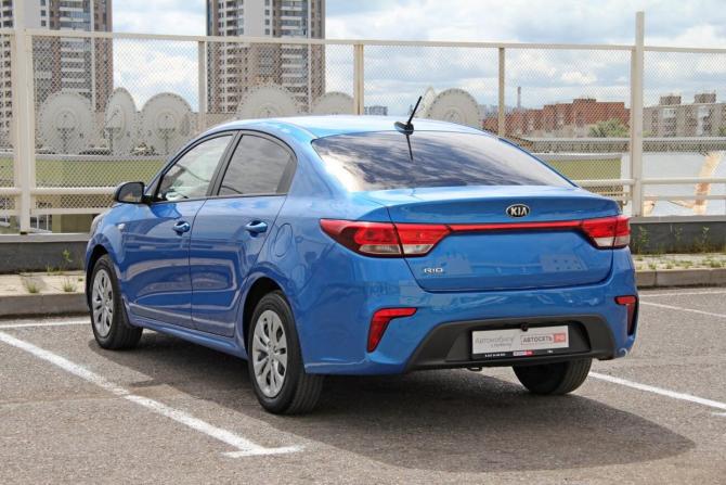 Kia Rio IV с пробегом 2019 года, цена 1 384 400 рублей, 115309 км, седан, Автокод Объявления
