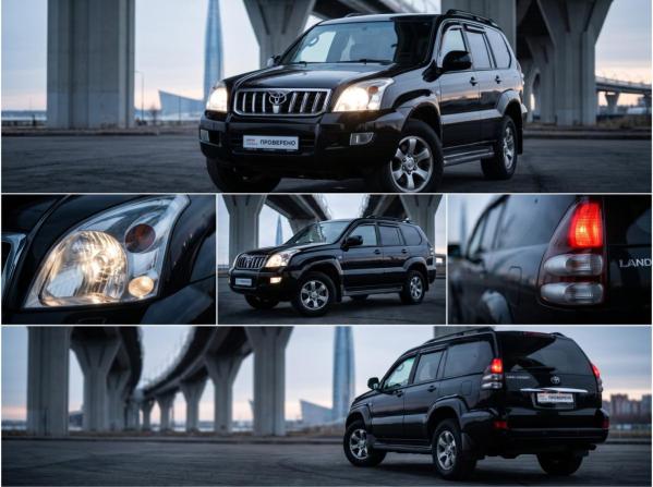 Toyota Land Cruiser Prado 120 Series Рестайлинг с пробегом 2007 года, цена 1 629 000 рублей, 263287 км, внедорожник, Автокод Объявления