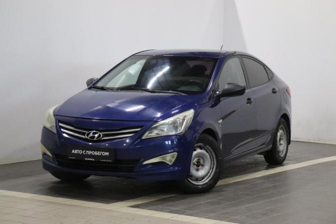 Hyundai Solaris I Рестайлинг с пробегом 2015 года, цена 951 000 рублей, 101078 км, седан, Автокод Объявления
