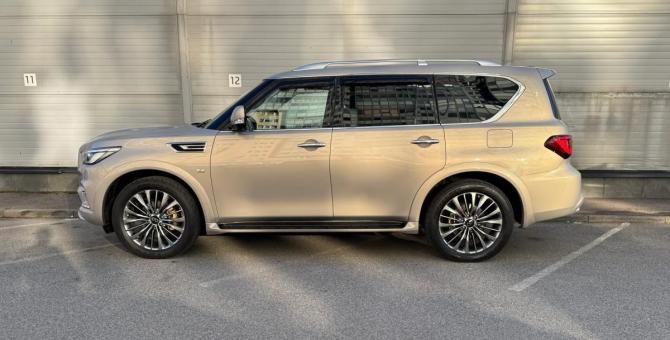 Infiniti QX80 I Рестайлинг 2 с пробегом 2019 года, цена 4 499 000 рублей, 126342 км, внедорожник, Автокод Объявления
