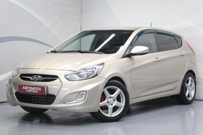 Hyundai Solaris I с пробегом 2012 года, цена 900 000 рублей, 161418 км, хэтчбек, Автокод Объявления