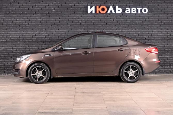 Kia Rio III Рестайлинг с пробегом 2016 года, цена 995 000 рублей, 163862 км, седан, Автокод Объявления