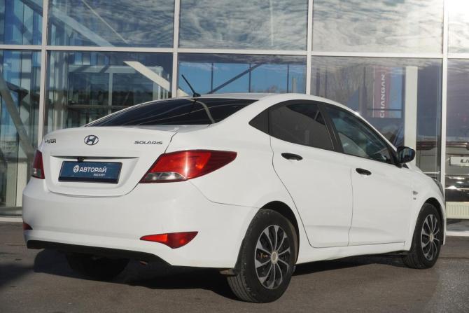 Hyundai Solaris I Рестайлинг с пробегом 2015 года, цена 865 000 рублей, 167682 км, седан, Автокод Объявления