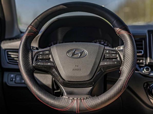 Hyundai Solaris II Рестайлинг с пробегом 2020 года, цена 1 430 000 рублей, 124026 км, седан, Автокод Объявления