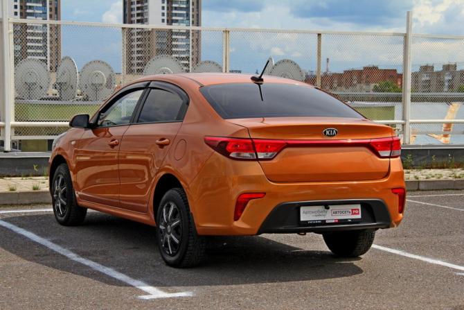 Kia Rio IV с пробегом 2017 года, цена 1 075 300 рублей, 120103 км, седан, Автокод Объявления