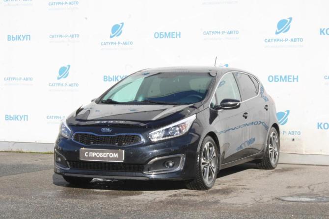 Kia Ceed II Рестайлинг с пробегом 2016 года, цена 1 530 000 рублей, 115000 км, хэтчбек, Автокод Объявления